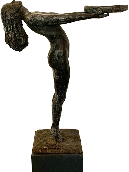 Gratitude, bronzen beeld